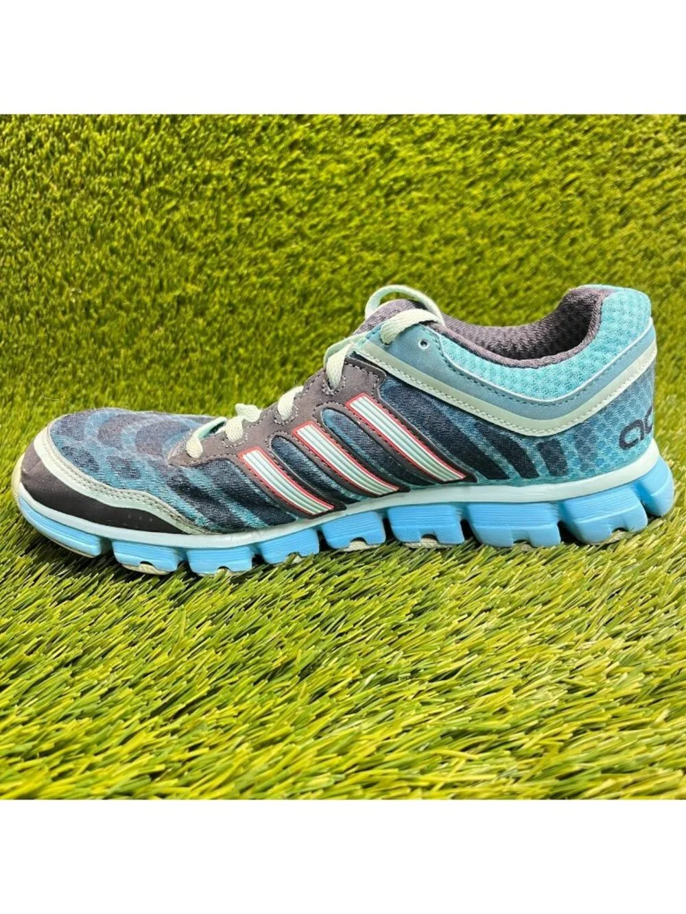 Adidas ClimaCool Aerate 2 Womens Size 8 Blue Athletic Running Shoes Sneakers